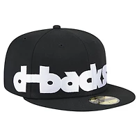 New Era Arizona Diamondbacks Checkered Undervisor 59FIFTY Fitted Hat