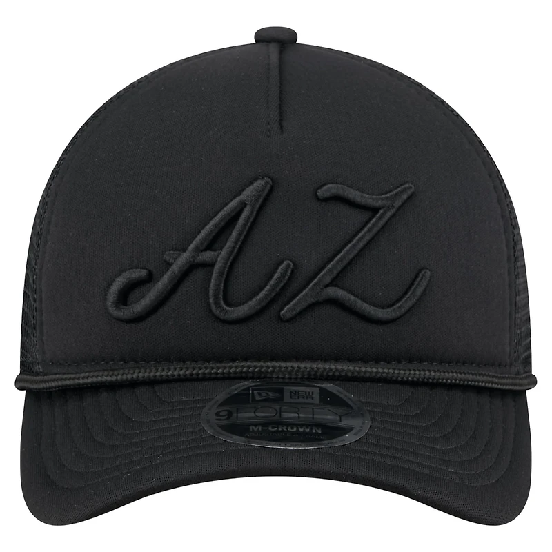 New Era Arizona Diamondbacks City Initial 9FORTY A-Frame M-Crown Adjustable Trucker Hat