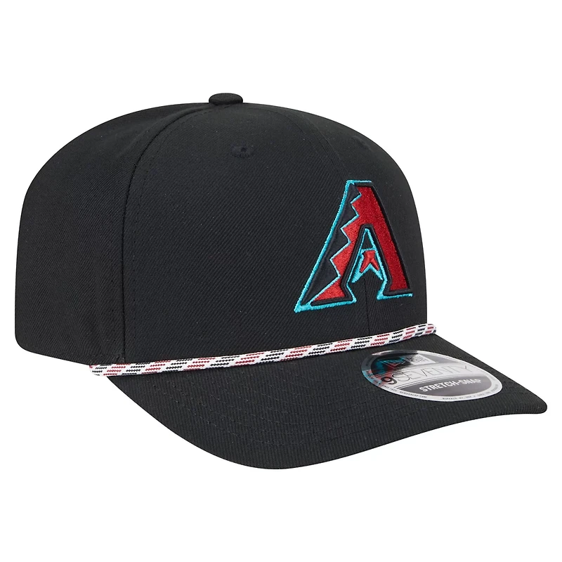 New Era Arizona Diamondbacks Multi-Rope 9SEVENTY Stretch-Snap Hat