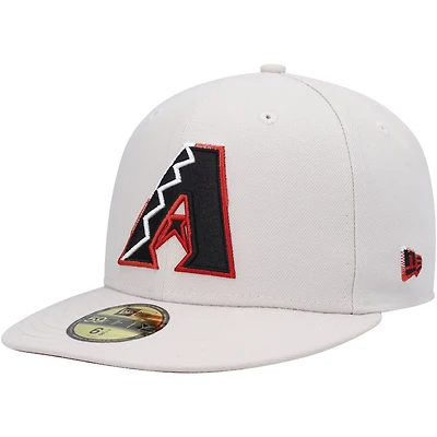 New Era Arizona Diamondbacks Stone Dim Undervisor 59FIFTY Fitted Hat