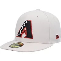 New Era Arizona Diamondbacks Stone Dim Undervisor 59FIFTY Fitted Hat