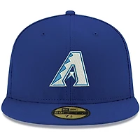 New Era Arizona Diamondbacks White Logo 59FIFTY Fitted Hat