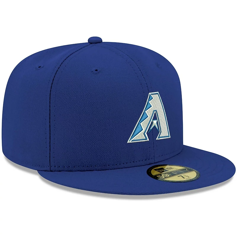 New Era Arizona Diamondbacks White Logo 59FIFTY Fitted Hat