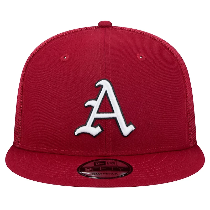 New Era Arkansas Razorbacks 9FIFTY Trucker Snapback Hat