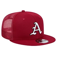 New Era Arkansas Razorbacks 9FIFTY Trucker Snapback Hat
