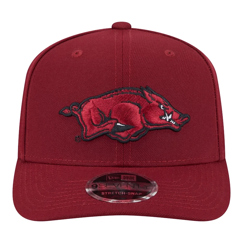 New Era Arkansas Razorbacks Team Collective 9SEVENTY Stretch-Snap Adjustable Hat
