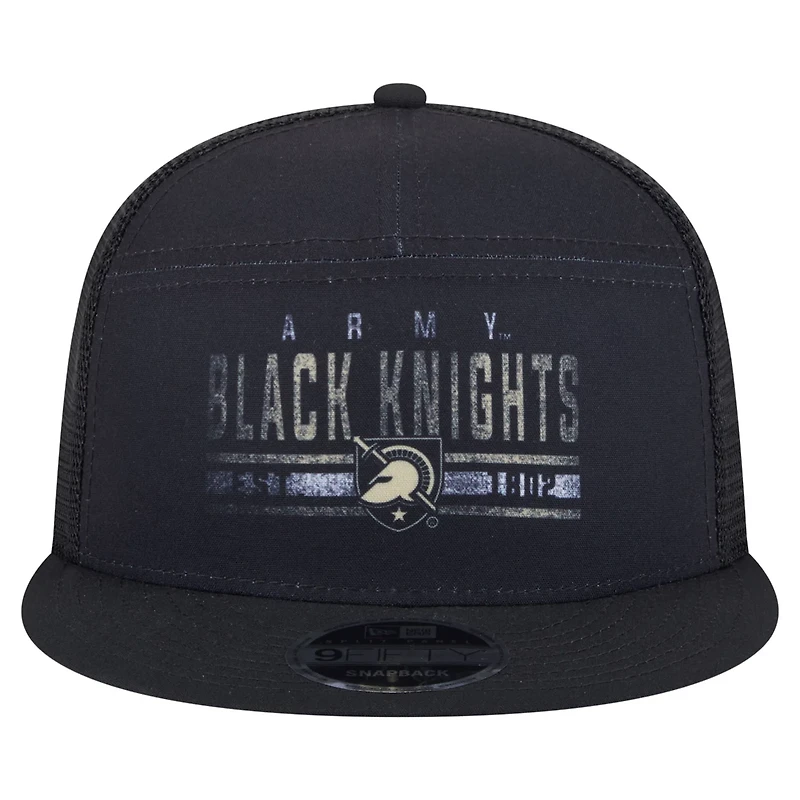 New Era Army Knights Split Panel 9FIFTY Snapback Trucker Hat