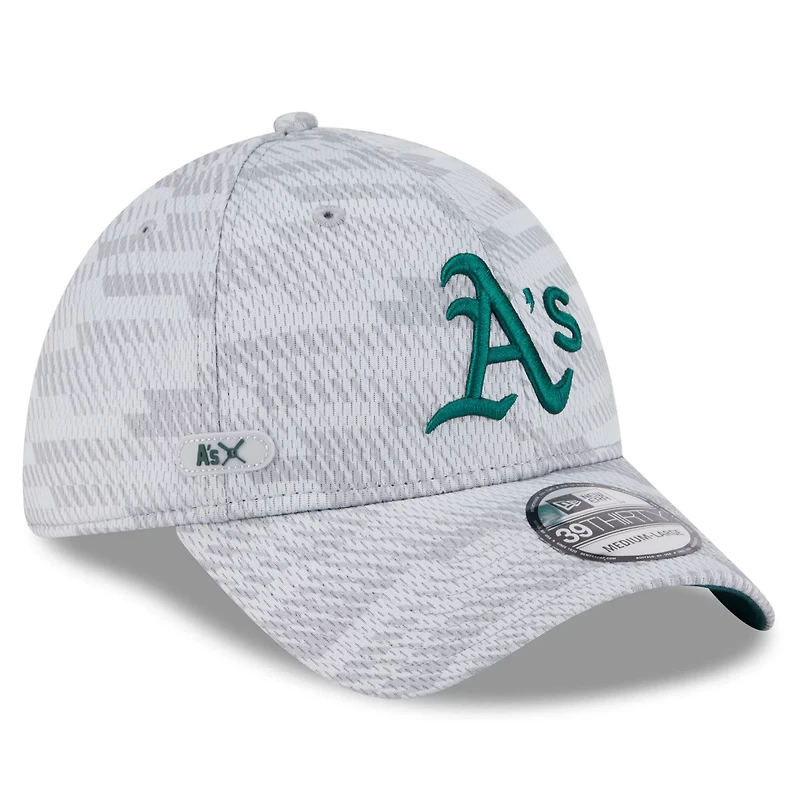 New Era Athletics 2025 MLB Clubhouse 39THIRTY Flex Hat