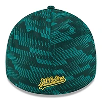 New Era Athletics 2025 MLB Clubhouse 39THIRTY Flex Hat