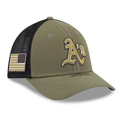 New Era Athletics 2026 Armed Forces Day 39THIRTY M-Crown Flex Hat