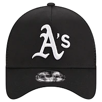 New Era Athletics A-Frame 9FORTY Trucker Adjustable Hat