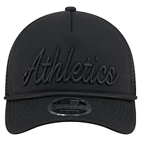 New Era Athletics City Initial 9FORTY A-Frame M-Crown Adjustable Trucker Hat