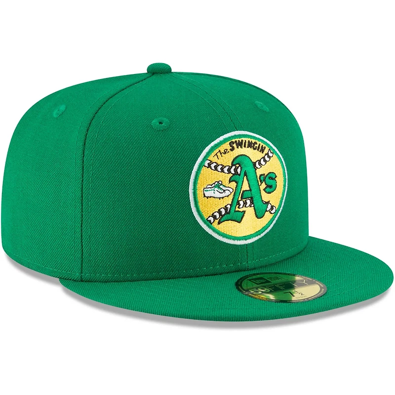 New Era Athletics Cooperstown Collection Wool 59FIFTY Fitted Hat