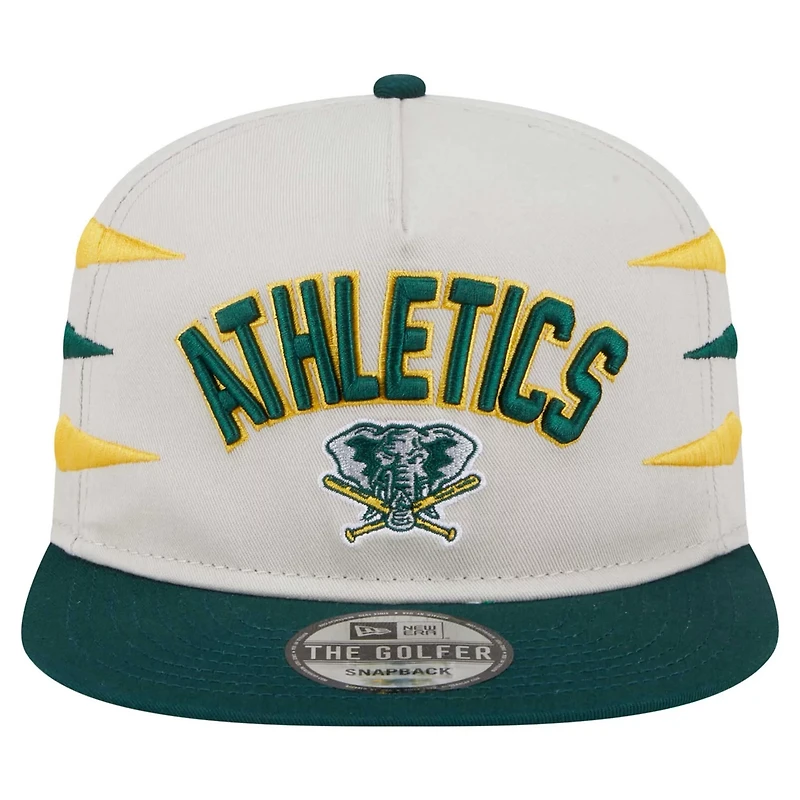 New Era Athletics Iron Golfer Snapback Hat