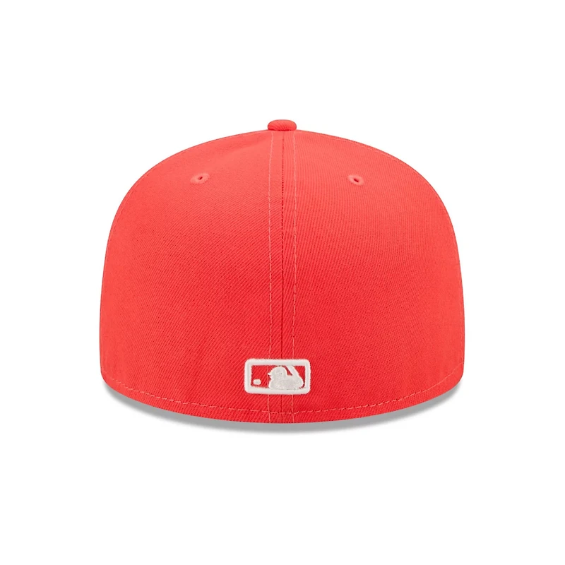New Era Athletics Lava Highlighter Logo 59FIFTY Fitted Hat