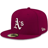New Era Athletics Logo 59FIFTY Fitted Hat