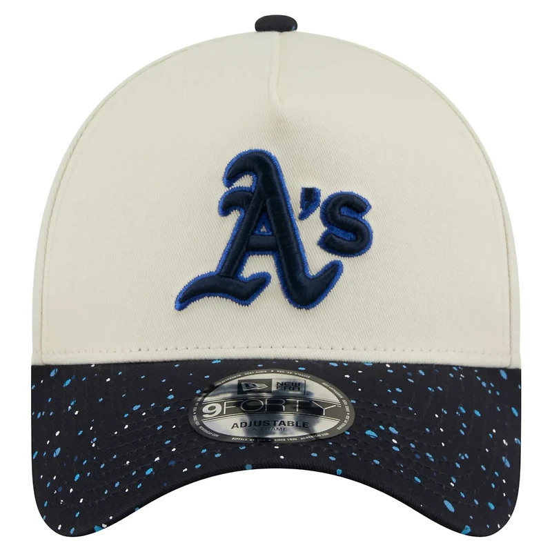 New Era Athletics Speckle A-Frame 9FORTY Adjustable Hat