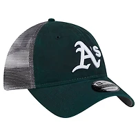 New Era Athletics Team Slick Trucker 9TWENTY Adjustable Hat