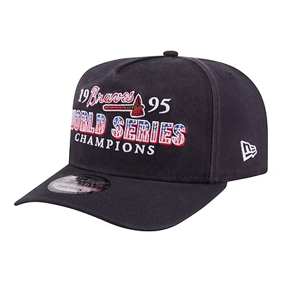 New Era Atlanta Braves 1995 World Series Champions Historic 9FIFTY A-Frame Snapback Hat