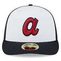 New Era Atlanta Braves 2024 Batting Practice Low Profile 59FIFTY Fitted Hat