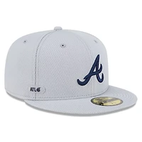 New Era Atlanta Braves 2025 MLB Clubhouse 59FIFTY Fitted Hat