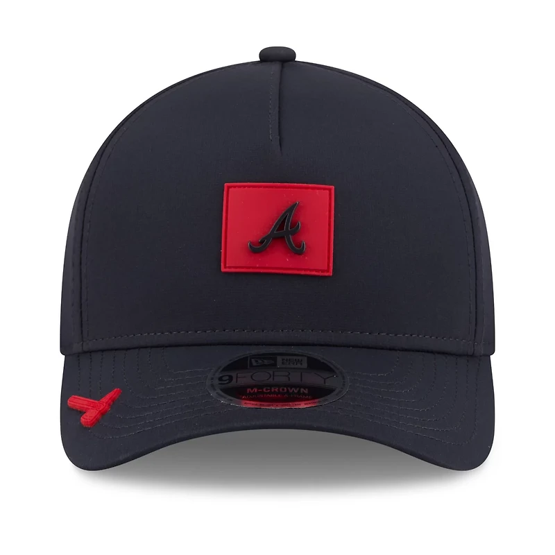 New Era Atlanta Braves 2026 Clubhouse 9FORTY A-Frame Adjustable Hat