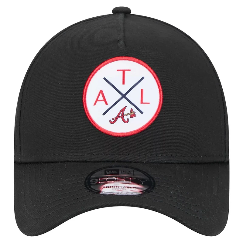 New Era Atlanta Braves 9FORTY A-Frame Adjustable Hat