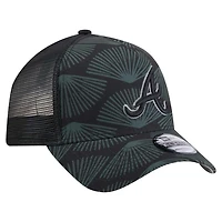 New Era Atlanta Braves 9FORTY A-Frame Trucker Adjustable Hat