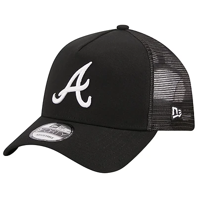 New Era Atlanta Braves A-Frame 9FORTY Trucker Adjustable Hat