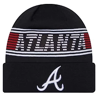 New Era Atlanta Braves Authentic Collection Cuffed Knit Hat