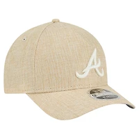 New Era Atlanta Braves Cotton Weave M-Crown A-Frame 9FORTY Adjustable Hat