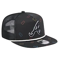 New Era Atlanta Braves Gummy Golfer Trucker Adjustable Hat