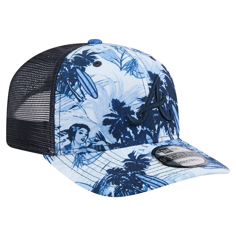 New Era Atlanta Braves Hula Trucker 9SEVENTY Adjustable Hat