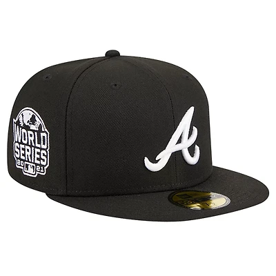 New Era Atlanta Braves Logo 59FIFTY Fitted Hat