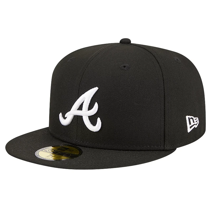 New Era Atlanta Braves Logo 59FIFTY Fitted Hat