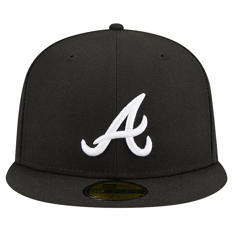 New Era Atlanta Braves Logo 59FIFTY Fitted Hat