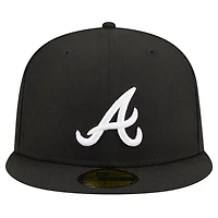 New Era Atlanta Braves Logo 59FIFTY Fitted Hat
