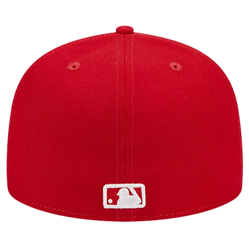 New Era Atlanta Braves Logo 59FIFTY Fitted Hat