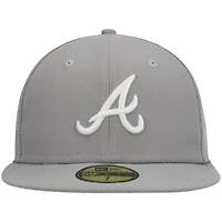 New Era Atlanta Braves Logo 59FIFTY Fitted Hat