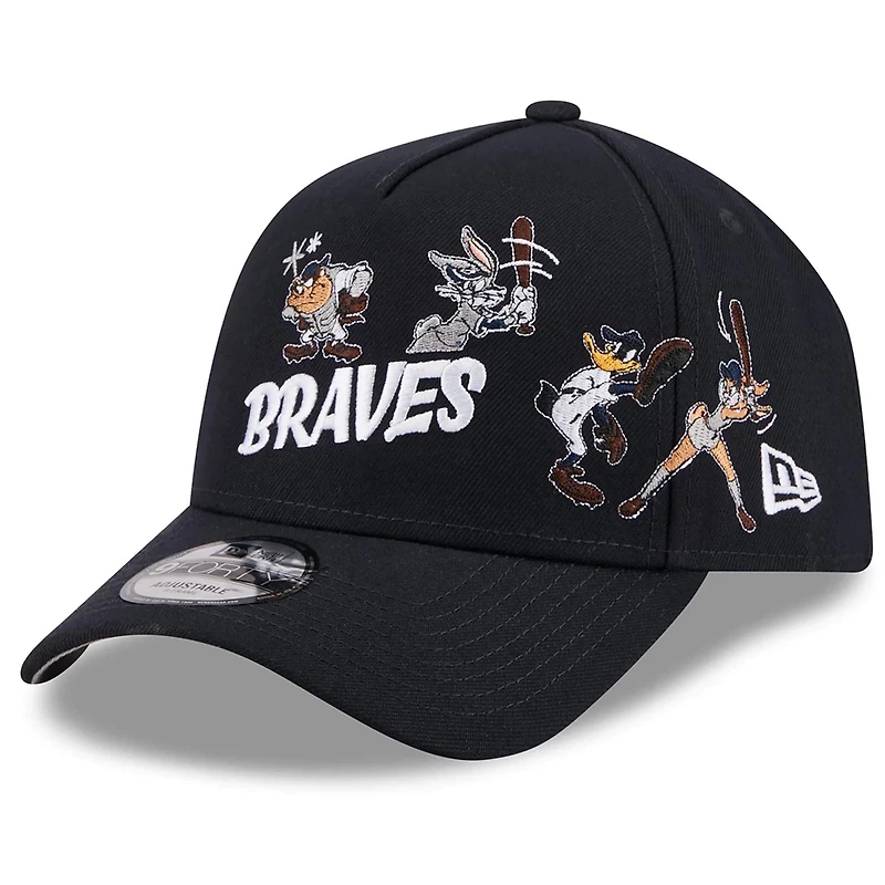 New Era Atlanta Braves Looney Tunes A-Frame 9FORTY Adjustable Hat