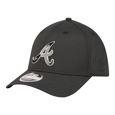 New Era Atlanta Braves Metallic 39THIRTY M-Crown Flex Hat