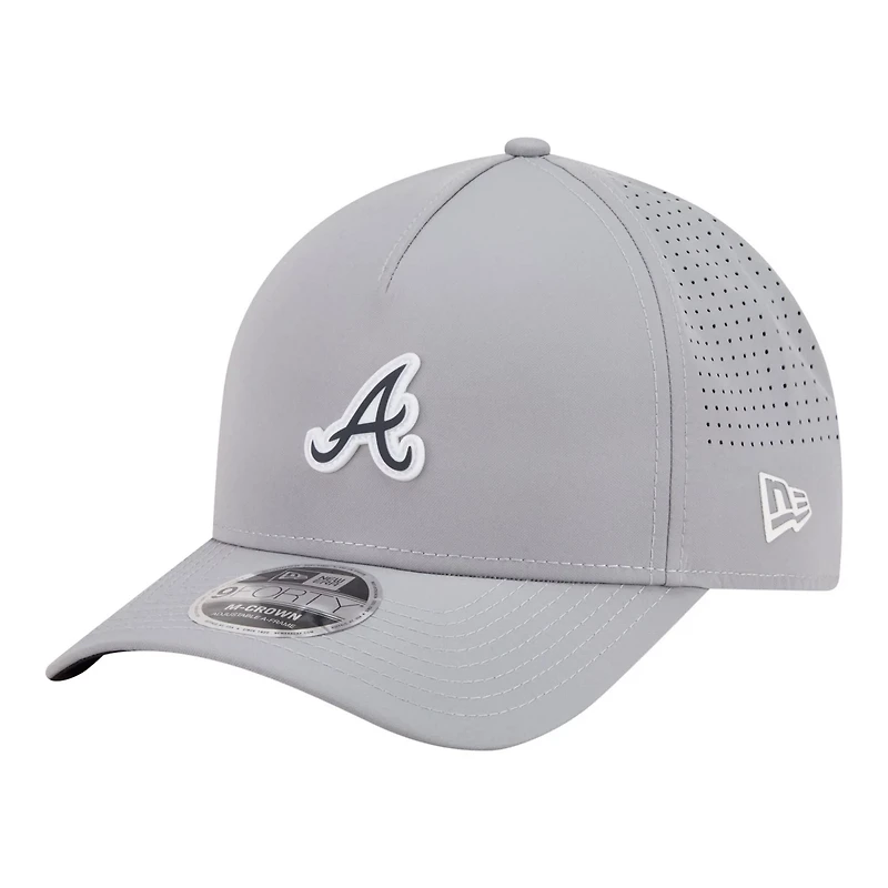 New Era Atlanta Braves Micro Logo 9FORTY M-Crown A-Frame Adjustable Hat