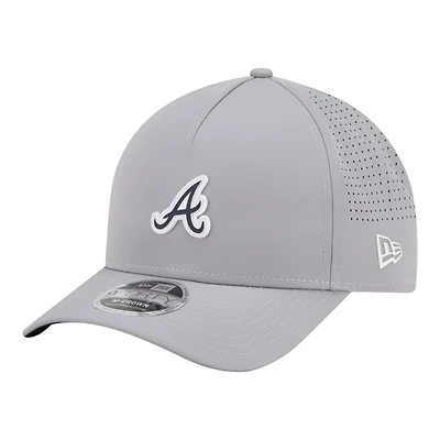 New Era Atlanta Braves Micro Logo 9FORTY M-Crown A-Frame Adjustable Hat