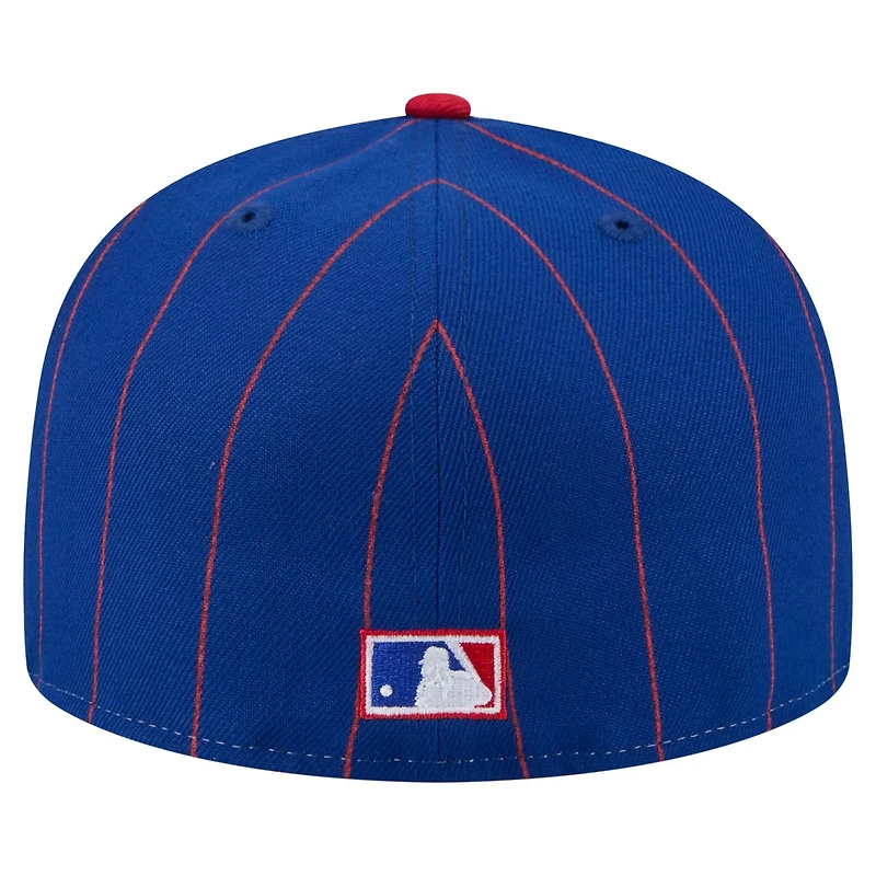 New Era Atlanta Braves Pinstripe 59FIFTY Fitted Hat