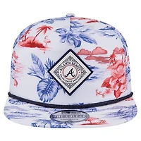 New Era Atlanta Braves Printed Island Golfer Snapback Hat