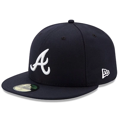 New Era Atlanta Braves Road Authentic Collection On-Field 59FIFTY Fitted Hat