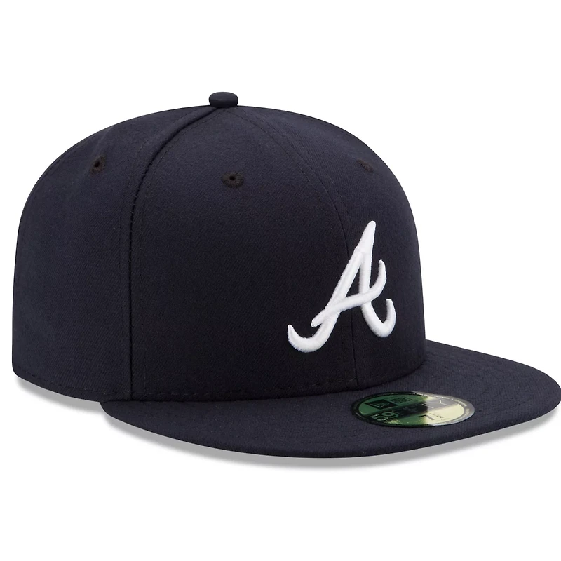 New Era Atlanta Braves Road Authentic Collection On-Field 59FIFTY Fitted Hat