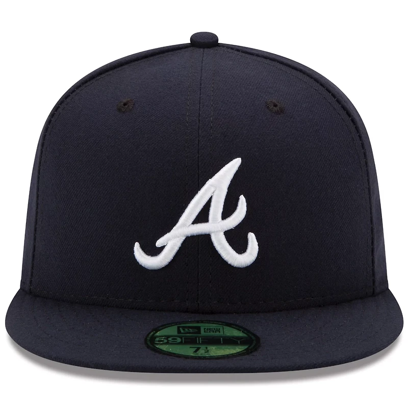 New Era Atlanta Braves Road Authentic Collection On-Field 59FIFTY Fitted Hat