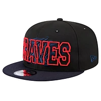 New Era Atlanta Braves Splatter 9FIFTY Snapback Hat
