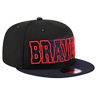 New Era Atlanta Braves Splatter 9FIFTY Snapback Hat